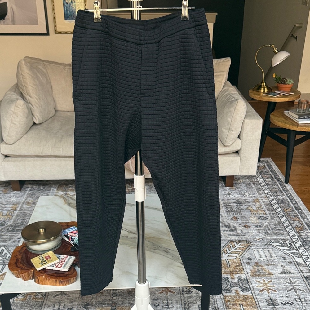 lululemon athletica Black Textured Joggers